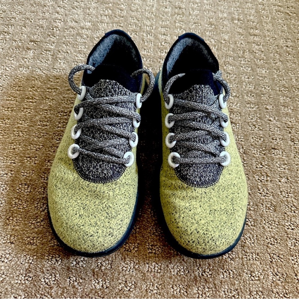 ALLBIRDS Women's Wool Dasher Mizzles - Cosmos (Dark Grey Sole) Womens Size 7